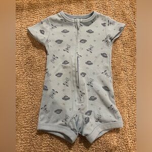 Hanes 0-6m Boys Romper